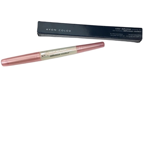 AVON Color Definition Moisture Duo Lip Color & Lip Liner Shade Pink Icing - Picture 1 of 12